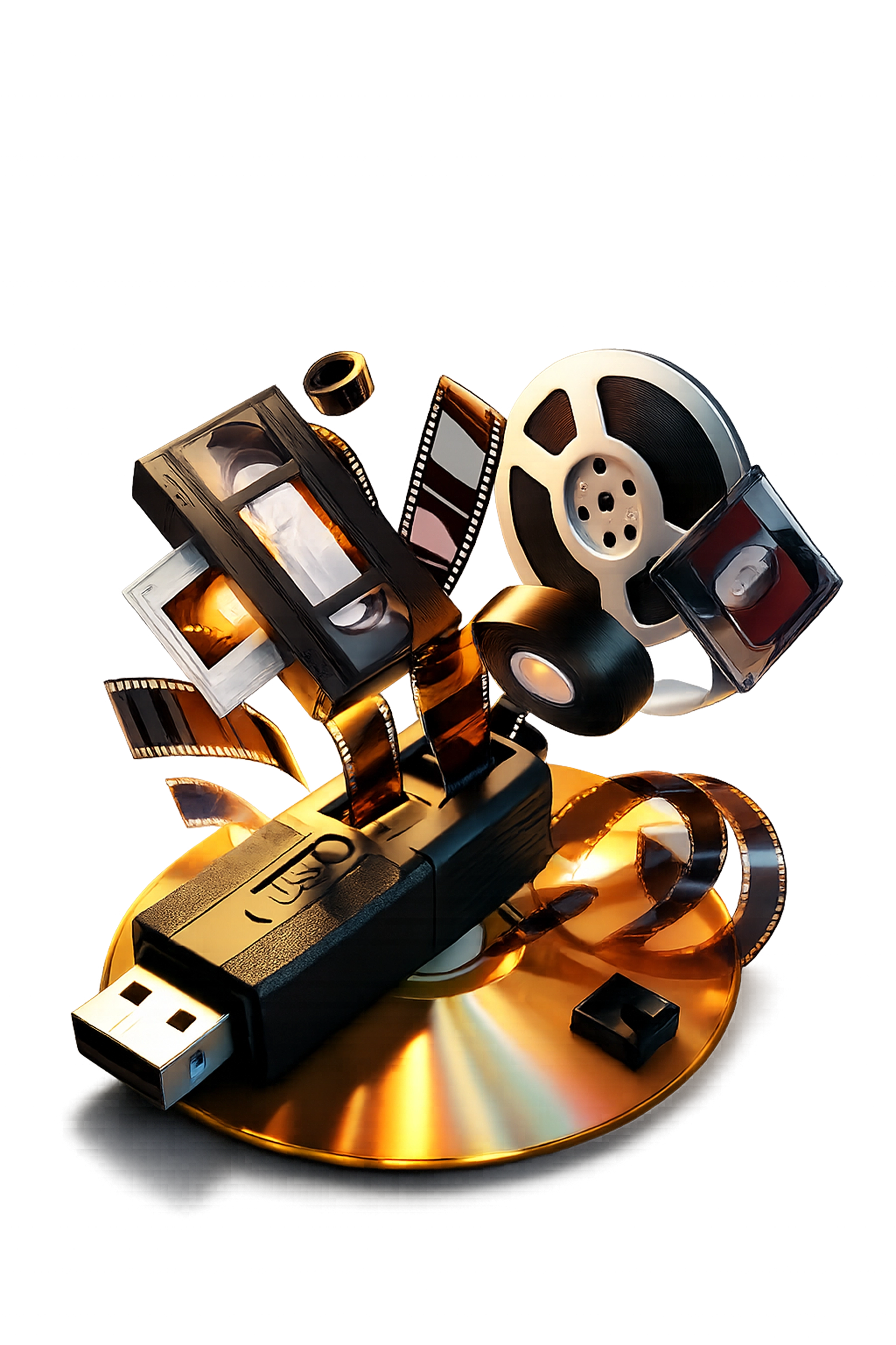 Numérisation de cassettes, films et vidéos